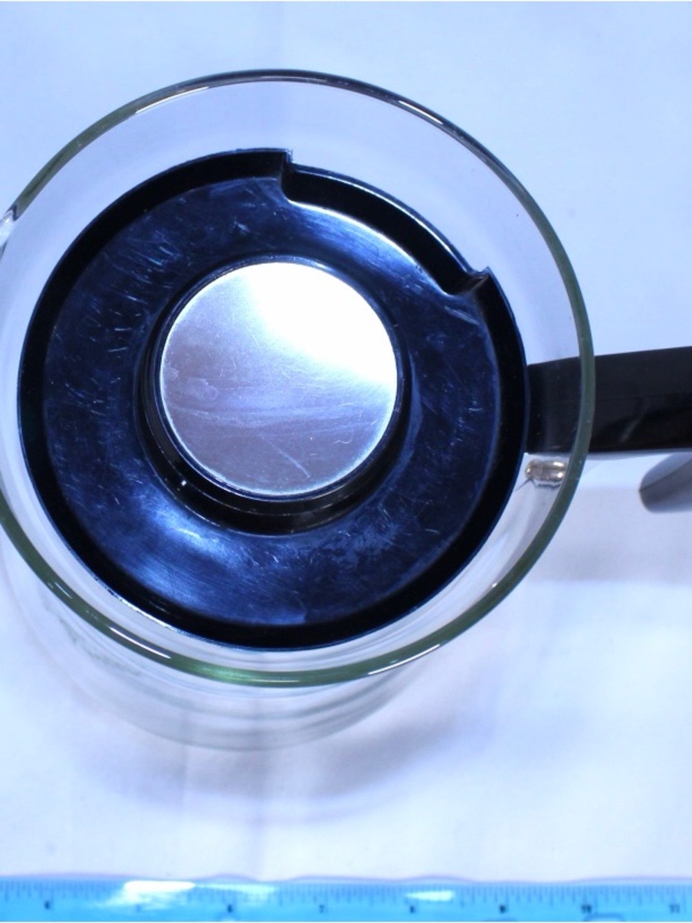 COLLECTABLE Vintage MCM Corning Pyrex Glass Stovetop Percolator 6 Cup Model - Picture 6 of 8